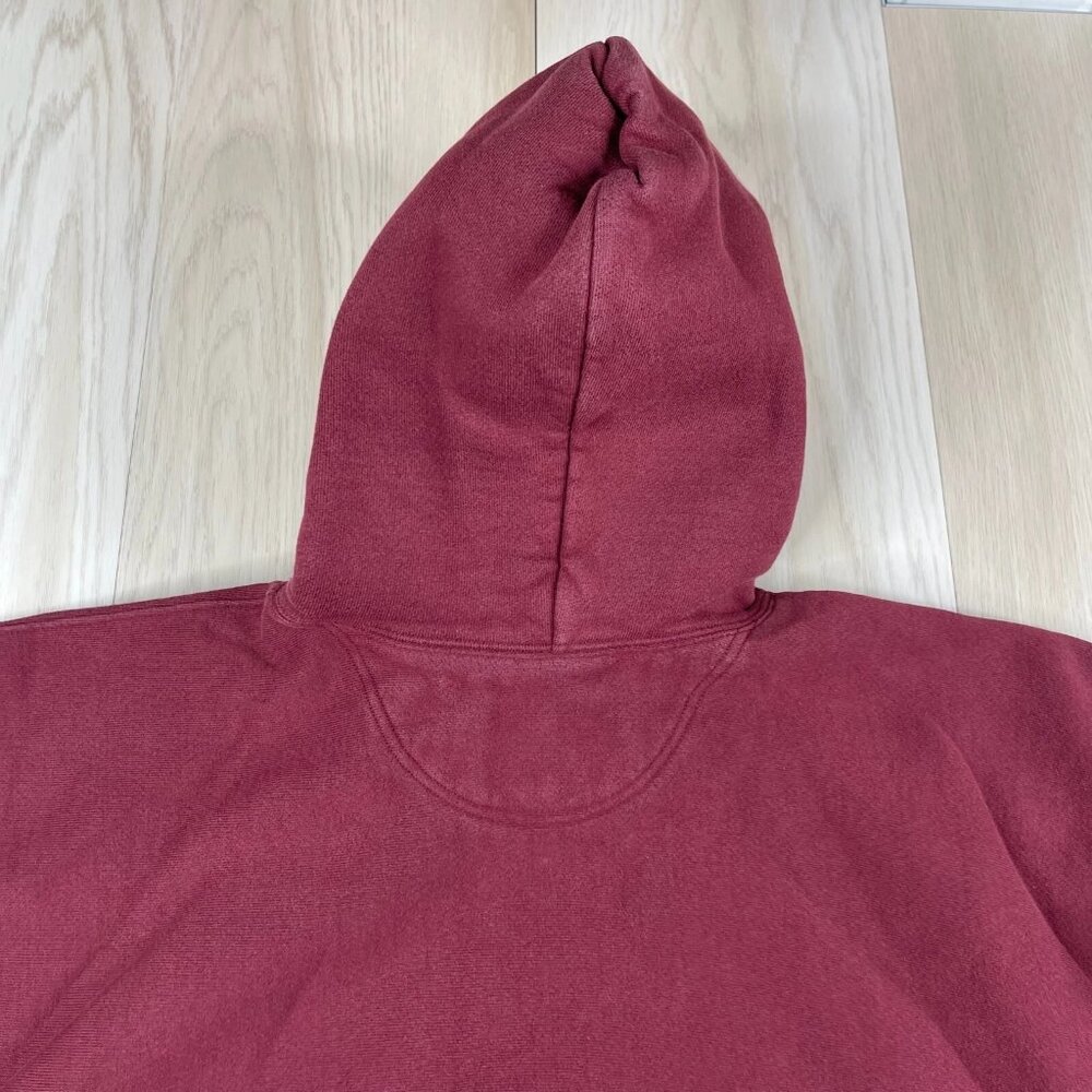 Vintage Champion Reverse Weave Mens Maroon Workout Pullover Sweatshirt Size XL - Picture 8 of 11